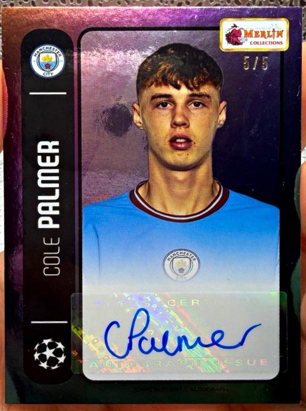 Cole Palmer [Autograph Rainbow] #111