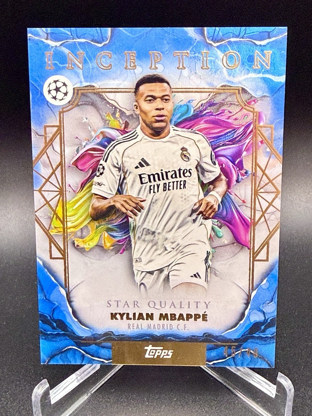Kylian Mbappe [Blue Foil] #81