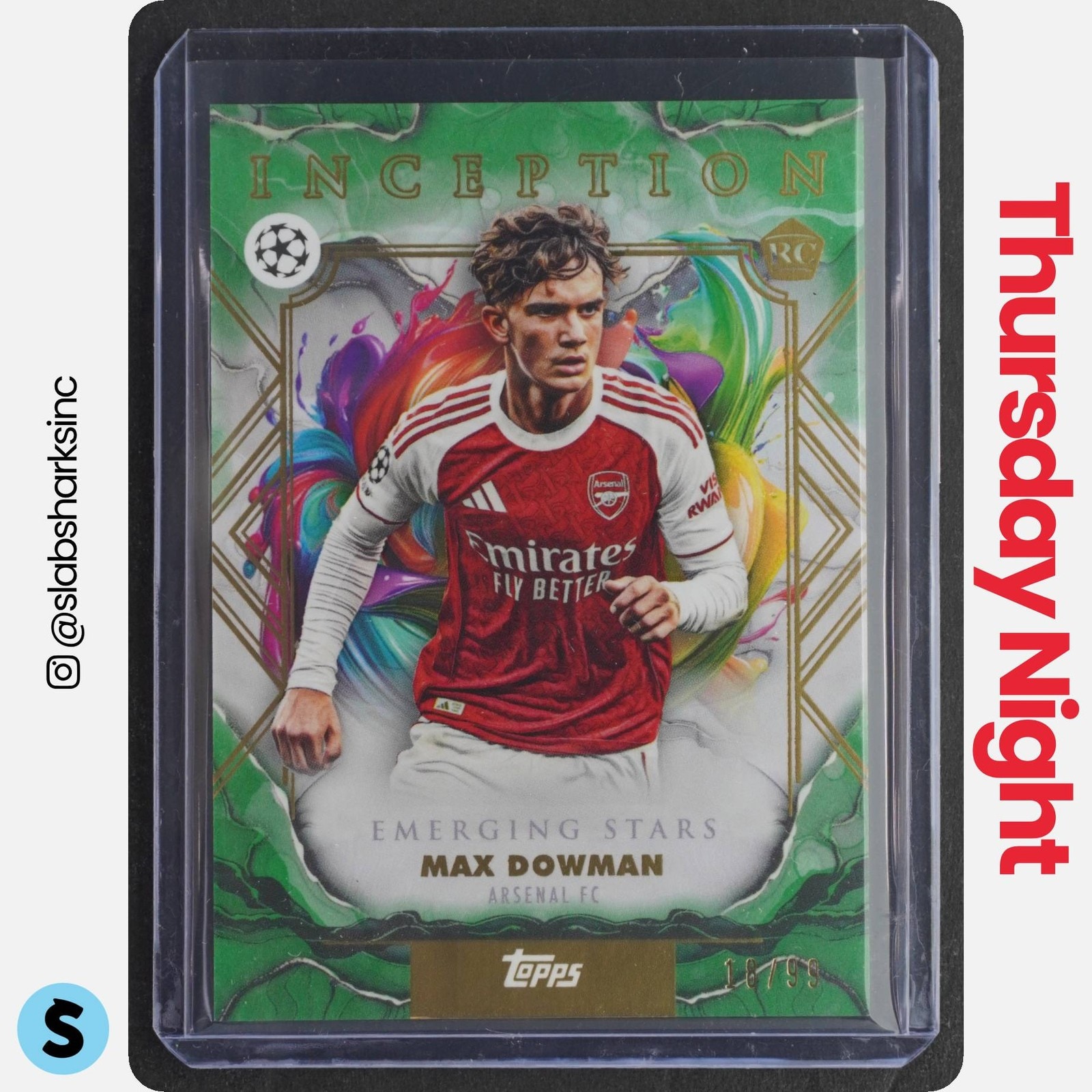 Max Dowman [Green Foil] #14