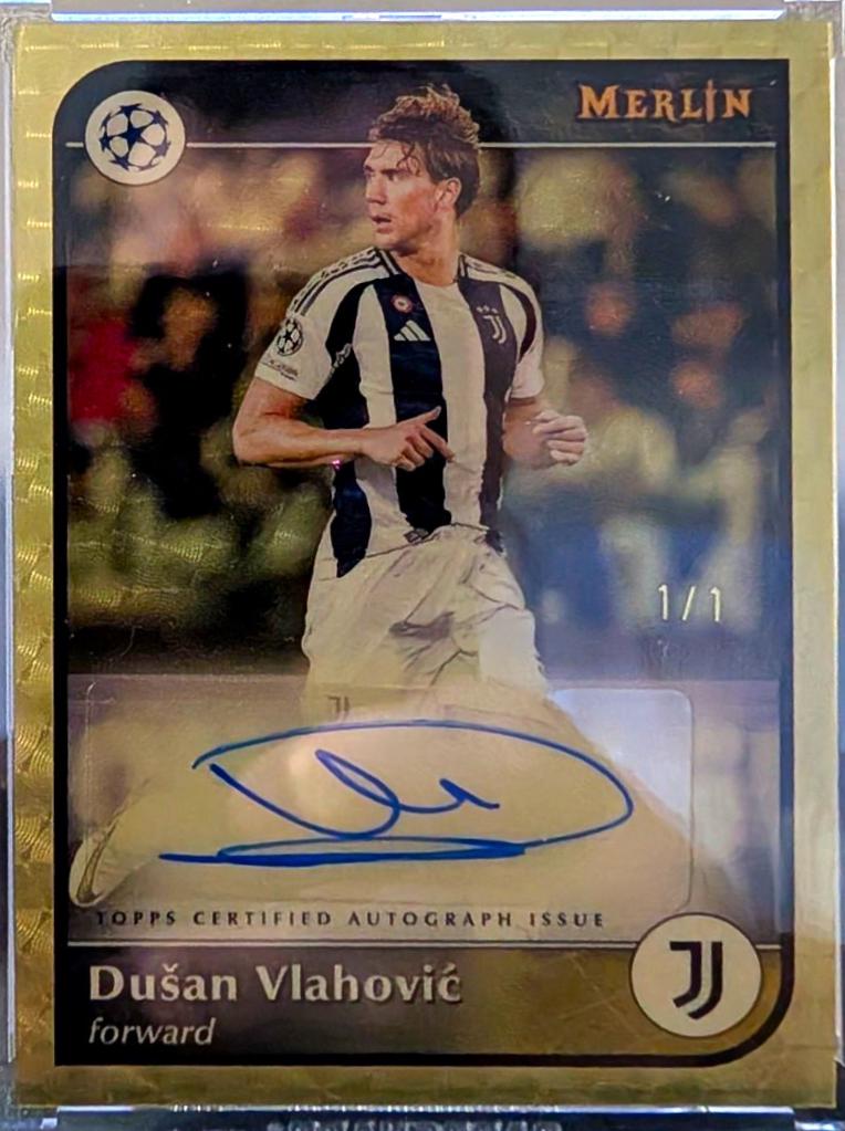 Dusan Vlahovic [Superfractor] #AU-DV