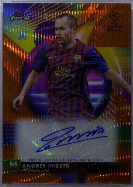 Andres Iniesta [Orange Refractor] #A-IN
