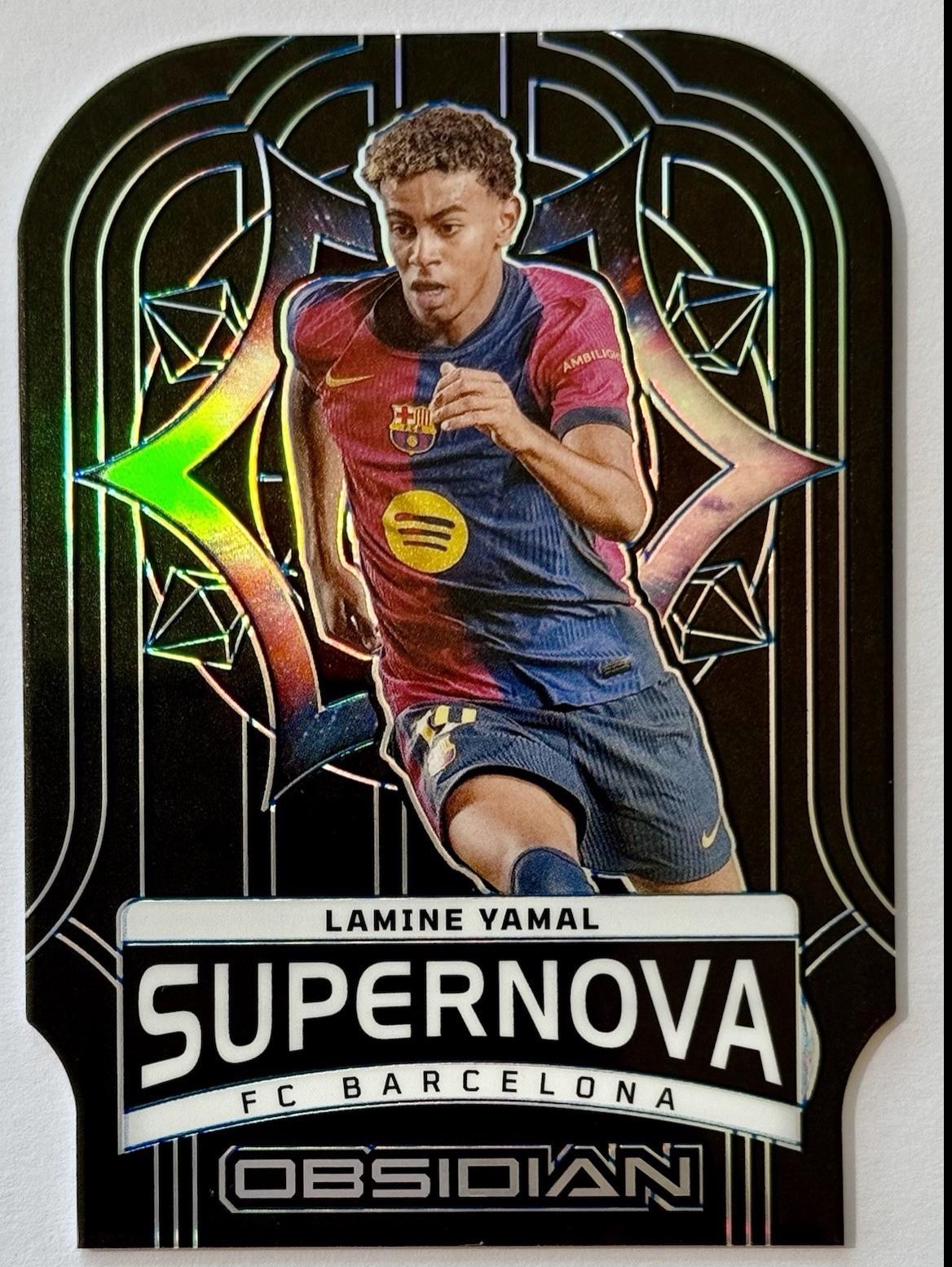 Lamine Yamal [Electric Etch Blue] #8