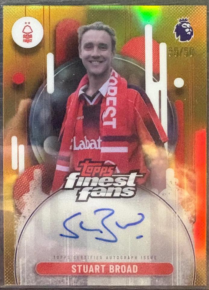 Stuart Broad [Gold] #FF-SB