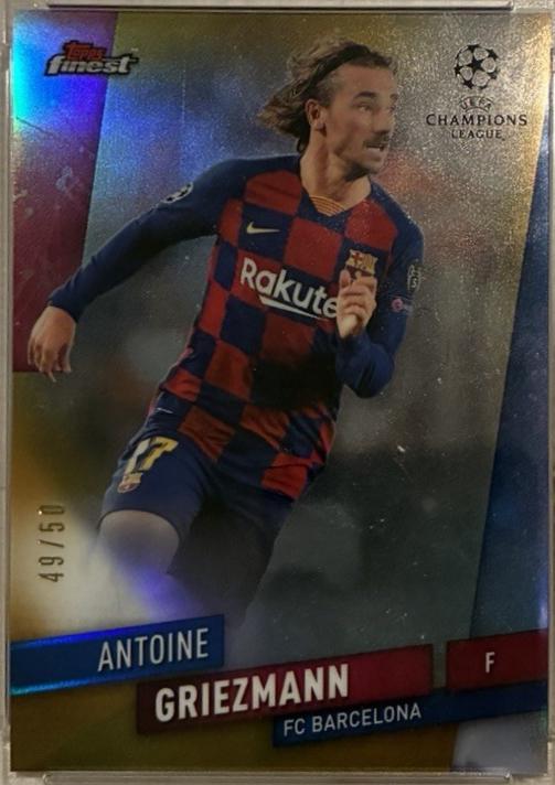 Antoine Griezmann [Gold Refractor] #28