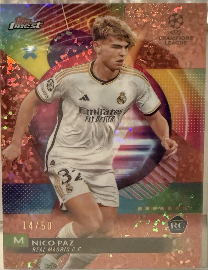 Nico Paz [Rose Gold Mini-Diamond Refractor] #71