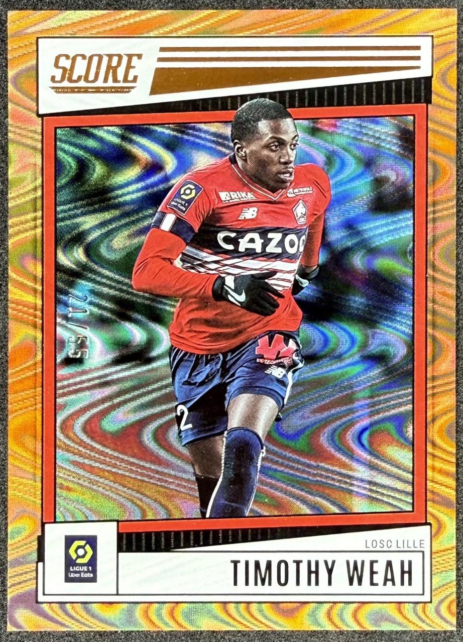 Timothy Weah [Bronze Swirl] #70