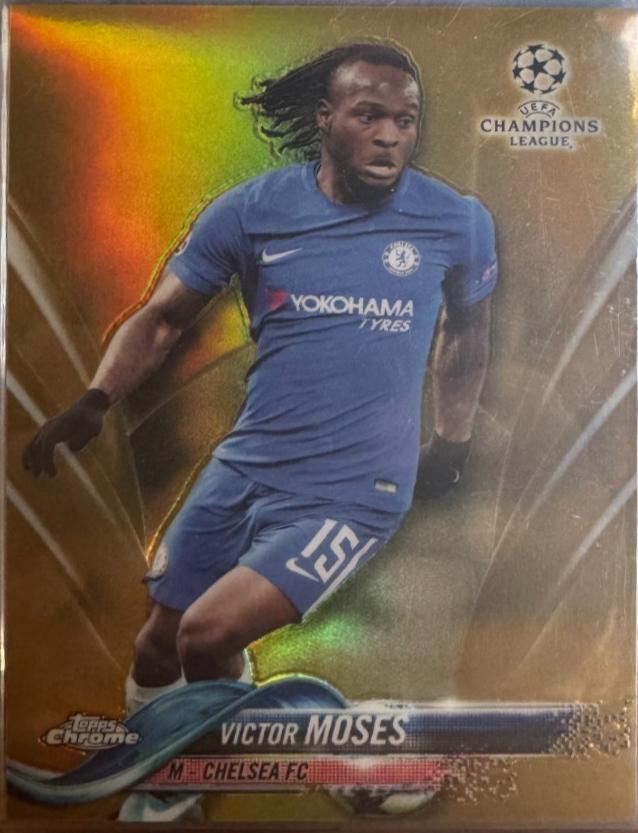 Victor Moses [Gold Refractor] #36