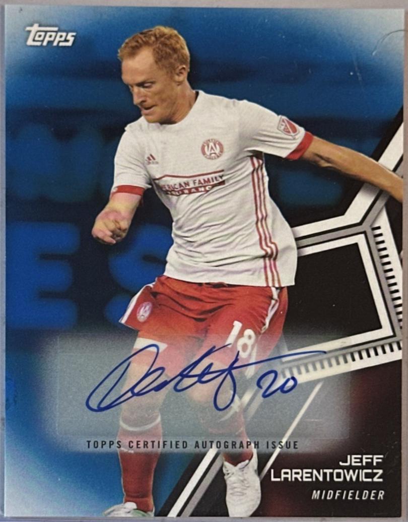 Jeff Larentowicz [Autograph Blue] #68