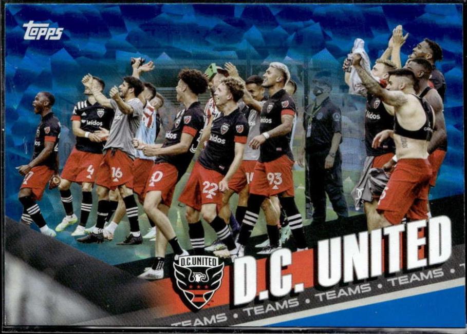 D. C. United [Icy Blue Foil] #138