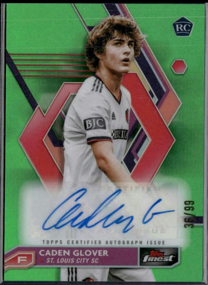 Caden Glover [Neon Green Refractor] #A-GL