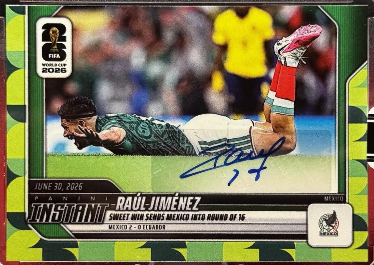 Raul Jimenez [Green Autograph] #180