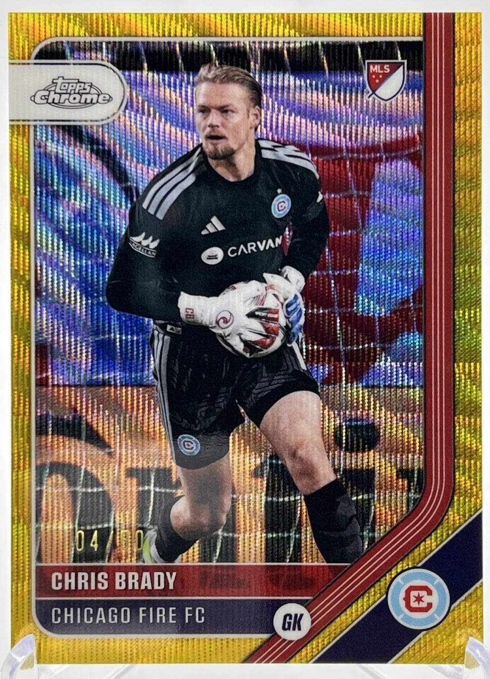 Chris Brady [Gold Wave] #24