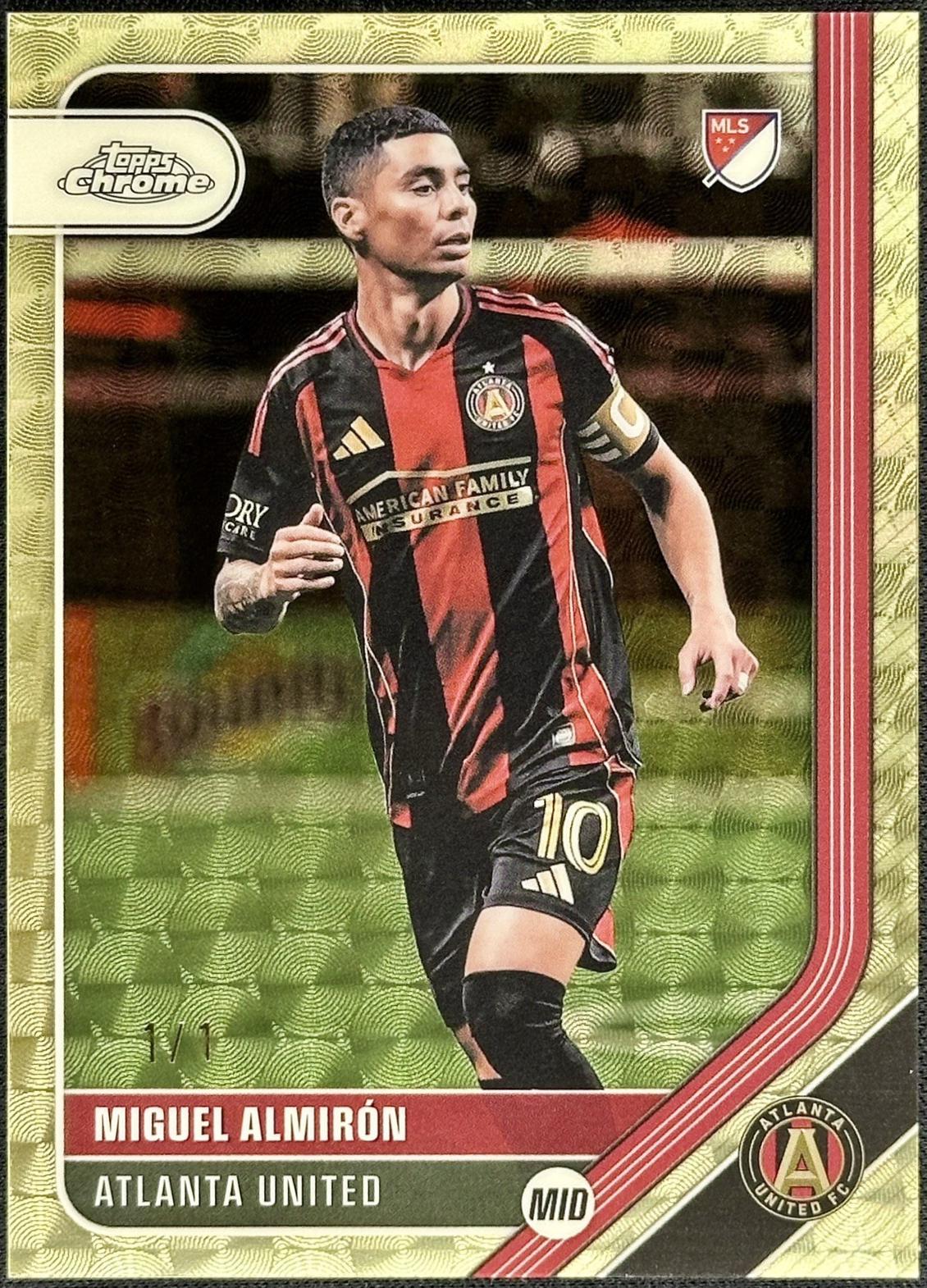 Miguel Almiron [Superfractor] #83