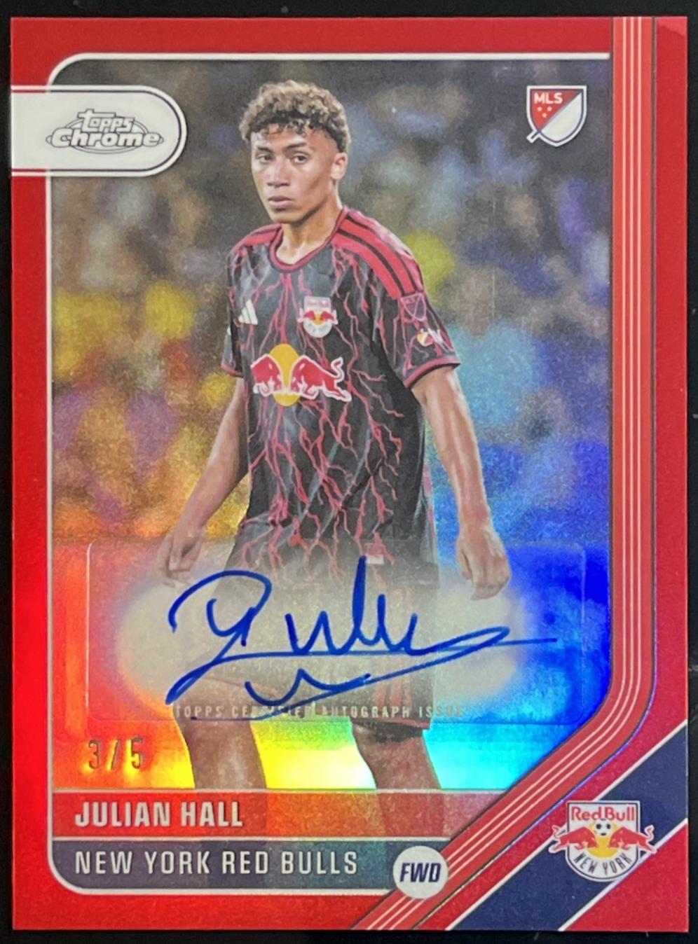 Julian Hall [Red] #CA-JH