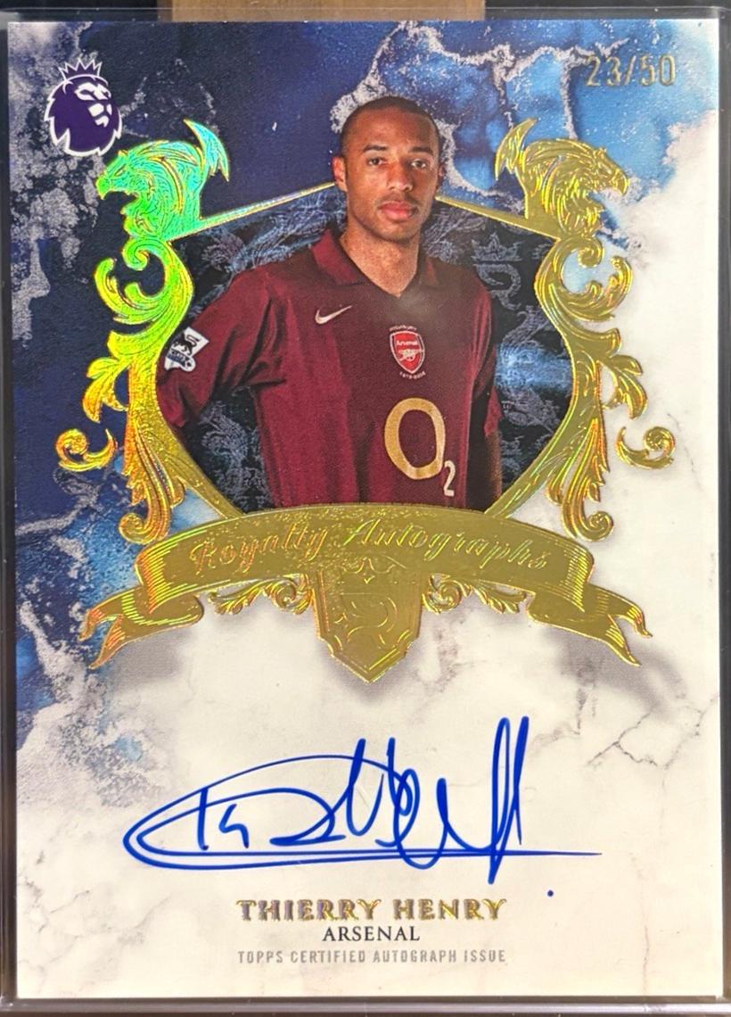 Thierry Henry [Gold] #RA-TH