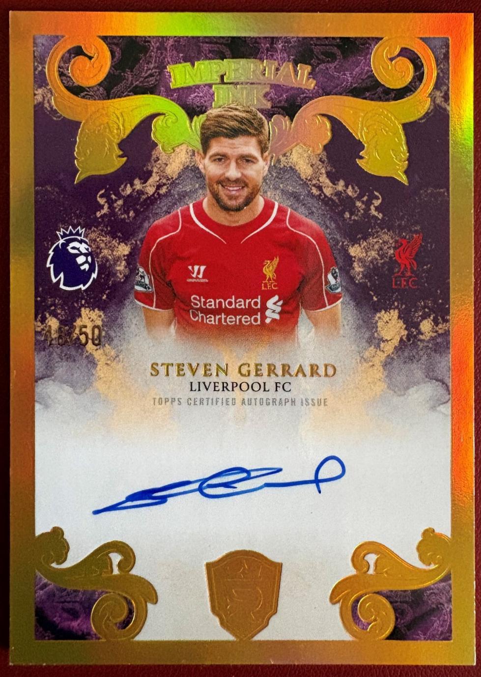 Steven Gerrard [Gold] #II-SG