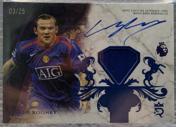 Wayne Rooney [Blue] #RRS-WR