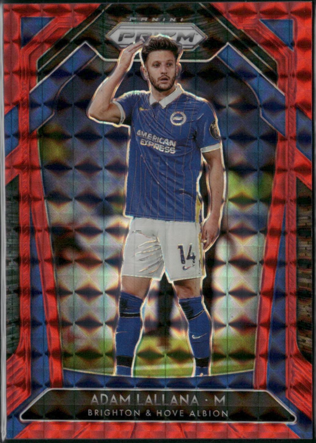 Adam Lallana [Red Mosaic Prizm] #170