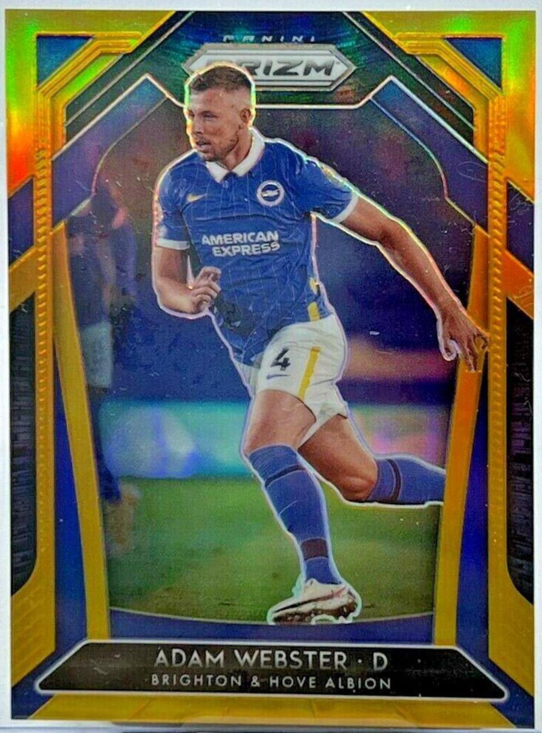 Adam Webster [Gold Prizm] #169
