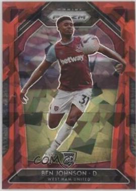 Ben Johnson [Red Ice Prizm] #189