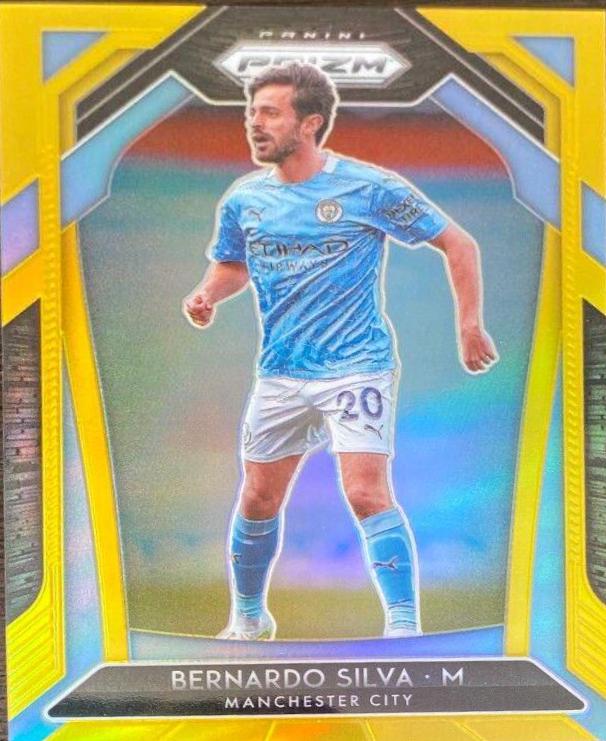 Bernardo Silva [Gold Prizm] #100