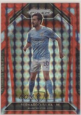 Bernardo Silva [Red Mosaic Prizm] #100