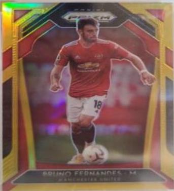 Bruno Fernandes [Gold Prizm] #12