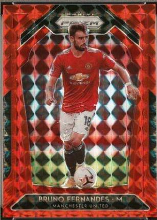 Bruno Fernandes [Red Mosaic Prizm] #12