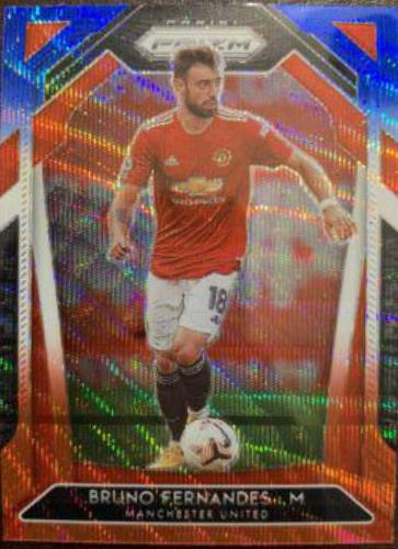 Bruno Fernandes [Red White Blue Prizm] #12