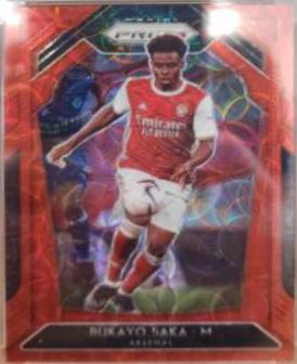 Bukayo Saka [Choice Red Prizm] #40