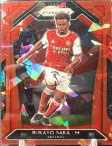 Bukayo Saka [Cracked Ice Prizm] #40