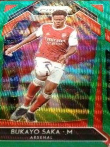 Bukayo Saka [Green Wave Prizm] #40