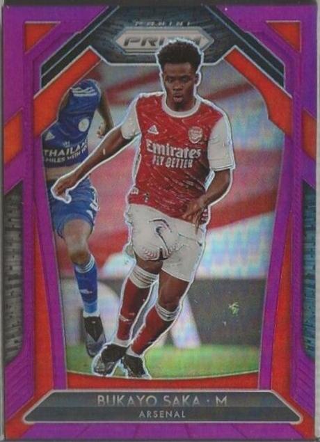 Bukayo Saka [Purple Prizm] #40