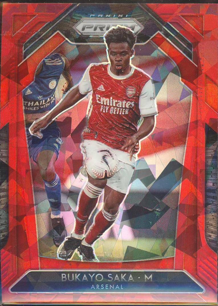 Bukayo Saka [Red Ice Prizm] #40