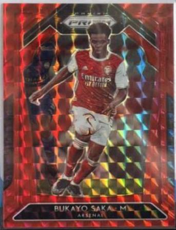 Bukayo Saka [Red Mosaic Prizm] #40