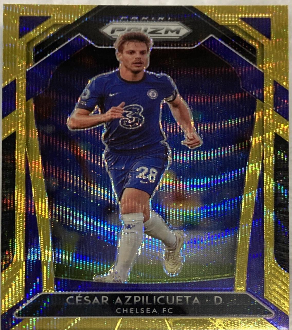 Cesar Azpilicueta [Gold Wave Prizm] #212