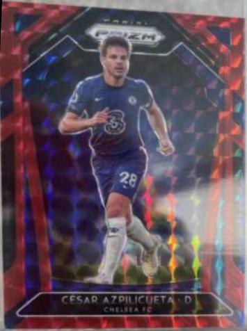 Cesar Azpilicueta [Red Mosaic Prizm] #212