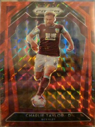 Charlie Taylor [Red Mosaic Prizm] #49