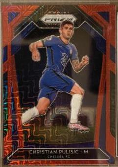 Christian Pulisic [Red Mojo Prizm] #221