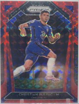 Christian Pulisic [Red Mosaic Prizm] #221