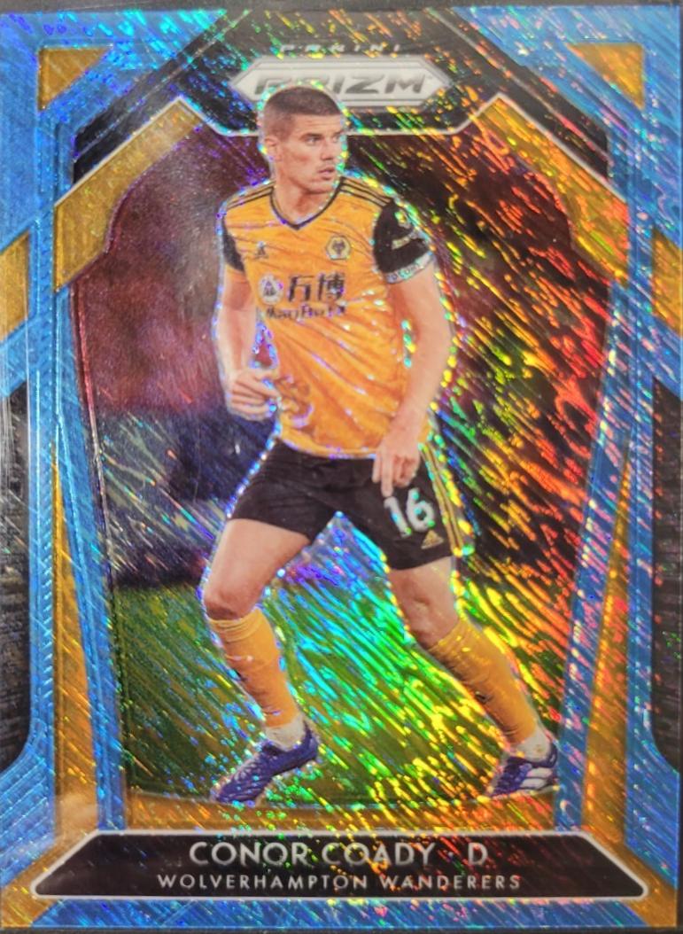 Conor Coady [Blue Shimmer Prizm] #138