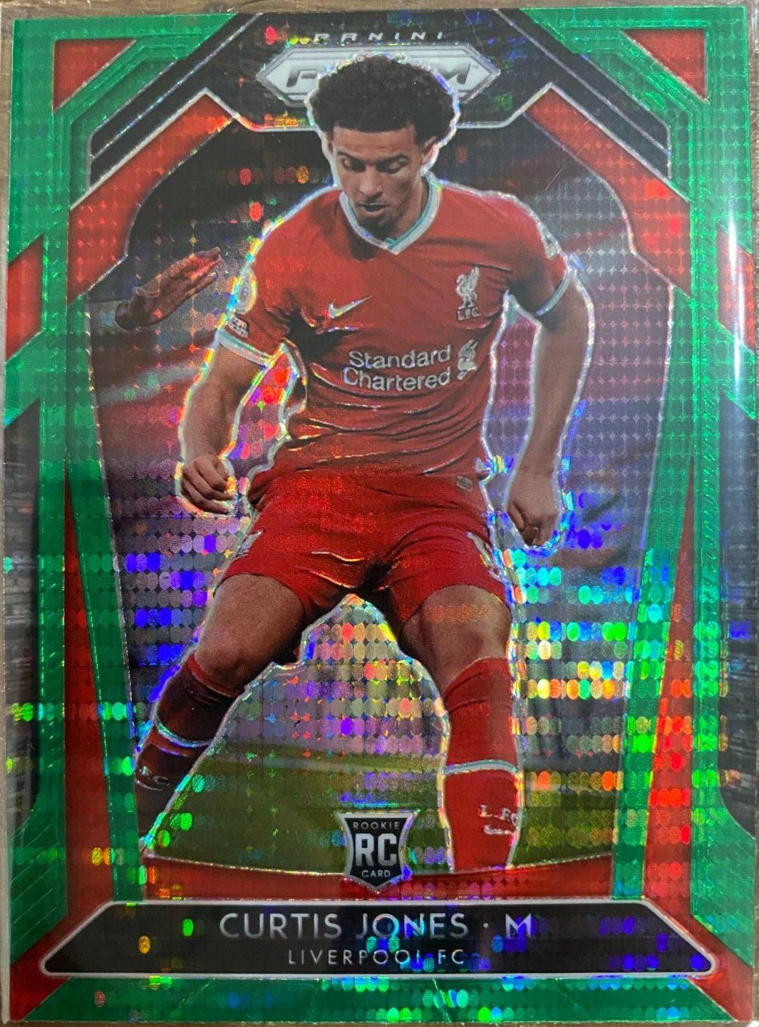 Curtis Jones [Green Pulsar Prizm] #249