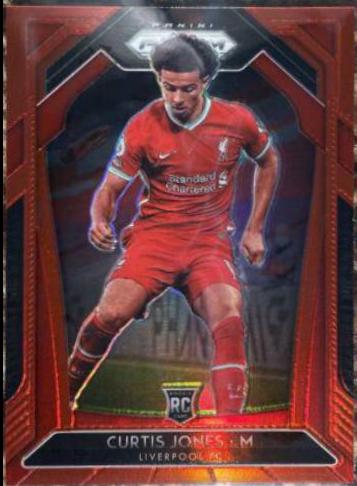 Curtis Jones [Red Prizm] #249