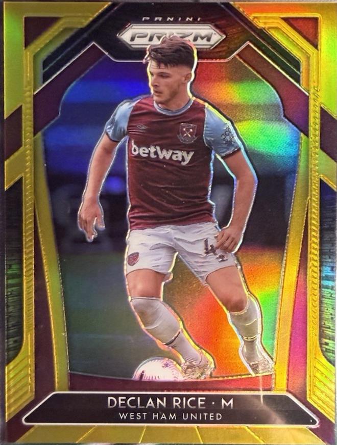 Declan Rice [Gold Prizm] #188