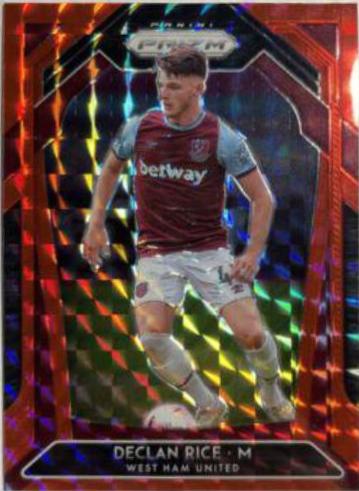Declan Rice [Red Mosaic Prizm] #188