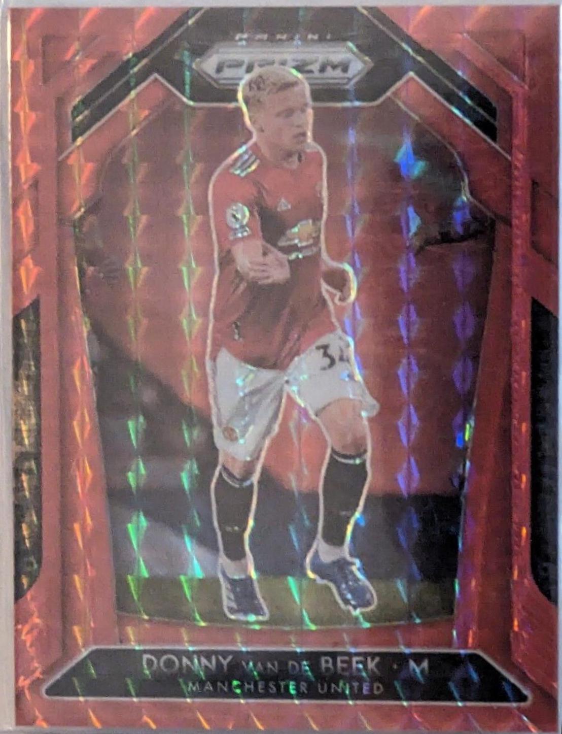 Donny van de Beek [Red Mosaic Prizm] #10