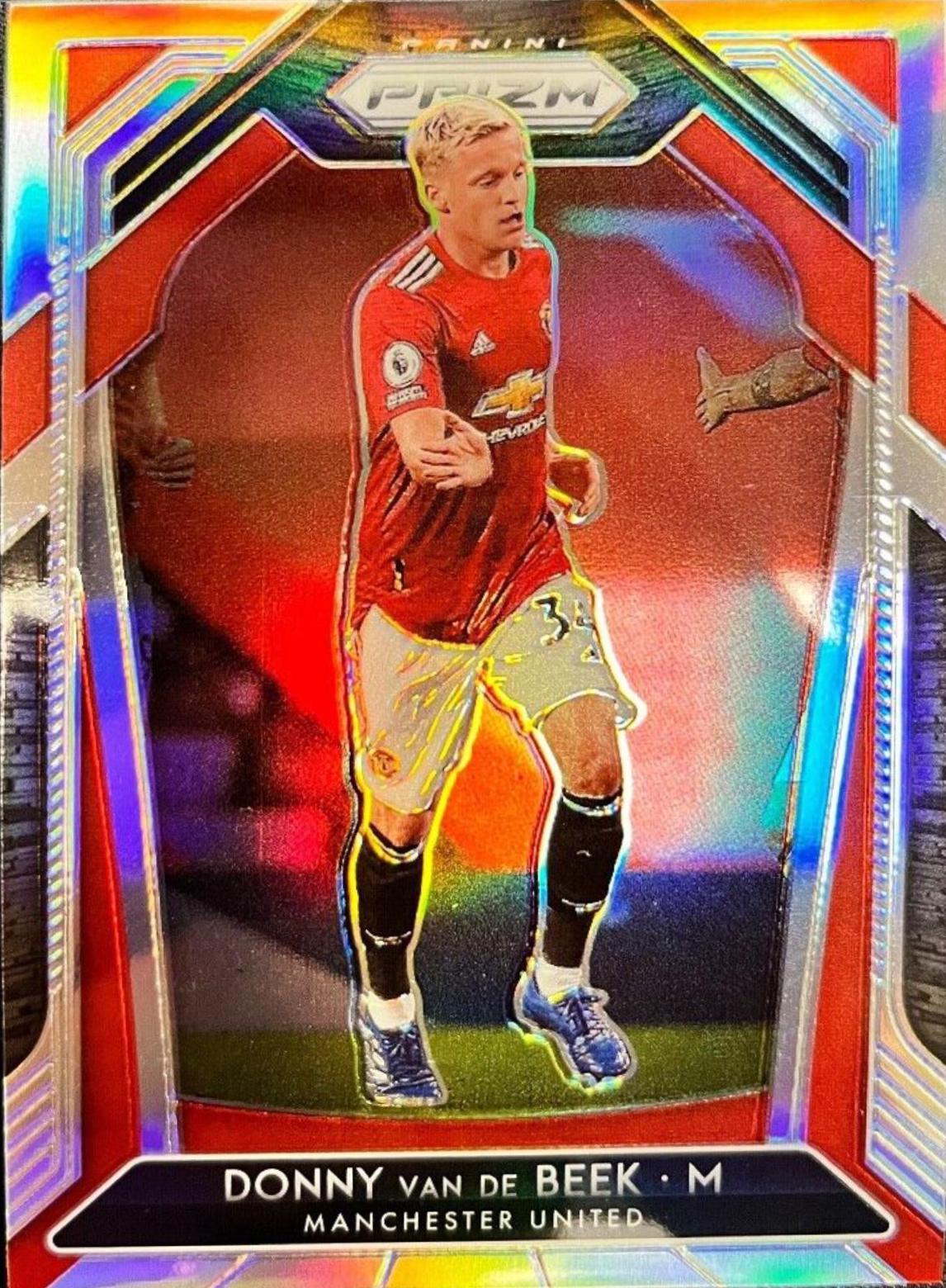 Donny van de Beek [Silver Prizm] #10