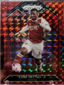 Eddie Nketiah [Red Mosaic Prizm] #44