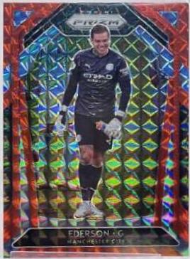 Ederson [Red Mosaic Prizm] #91