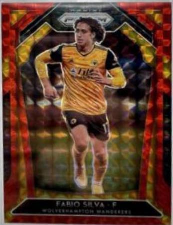 Fabio Silva [Red Mosaic Prizm] #141